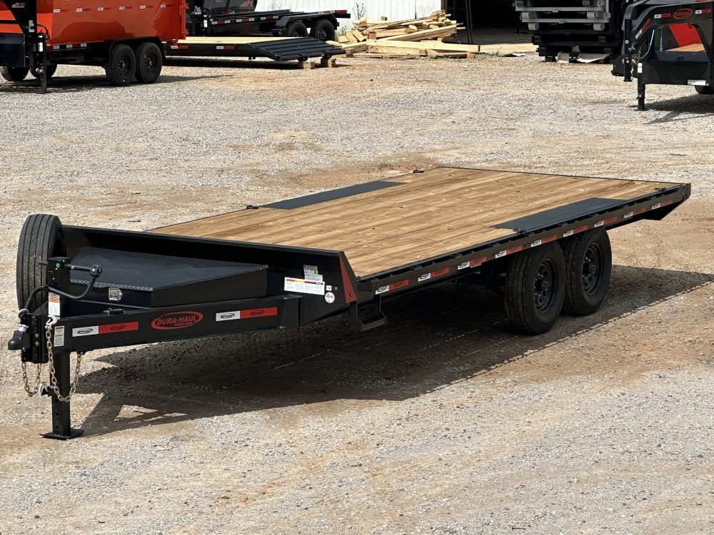 20' DH Bumper Pull Deckover (2) 8K Axles, 14 Ply Tires, Slide In Ramps - BP Deckover/Deckover Trailers - Stryker Dealership Group