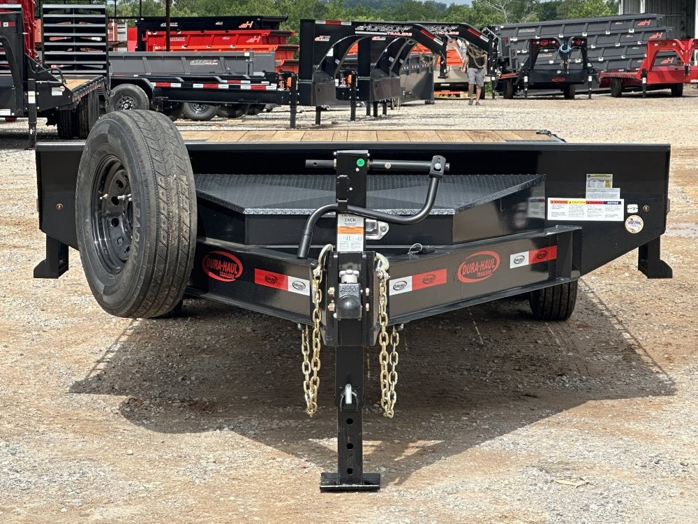 20' DH Bumper Pull Deckover (2) 8K Axles, 14 Ply Tires, Slide In Ramps - BP Deckover/Deckover Trailers - Stryker Dealership Group
