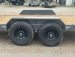 20' ERH Equipment Trailer (2) 7K Axles, Stand Up Ramps - Low Profile Equipment Trailers - Stryker Dealership Group