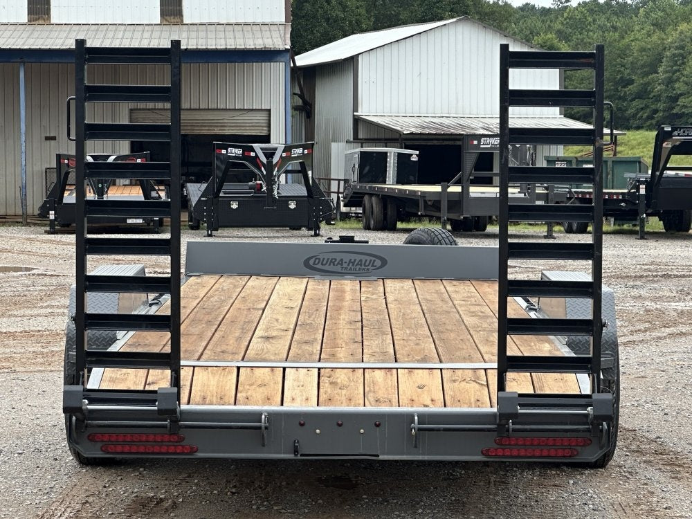 20' ERH Equipment Trailer (2) 7K Axles, Stand Up Ramps - Low Profile Equipment Trailers - Stryker Dealership Group