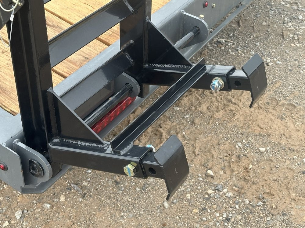 20' ERH Equipment Trailer (2) 7K Axles, Stand Up Ramps - Low Profile Equipment Trailers - Stryker Dealership Group