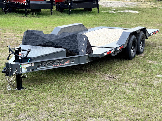 20' ETZ BP Tilt Trailer 2 - 7k Axles Drive Over Fenders 002765 - Tilt Trailers - Stryker Dealership Group