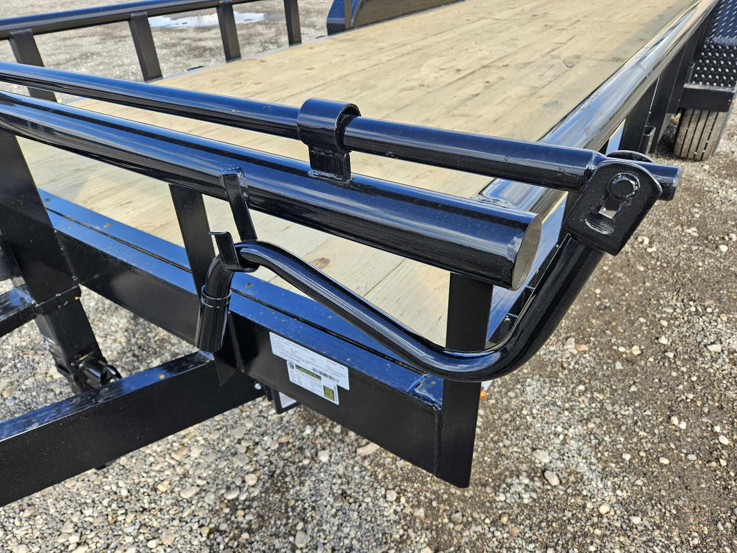 20' Heavy Pipe Rail Equipment Trailer - 8K Axles - Wide Ramps 004269 - Equipment Trailers - Stryker Dealership Group