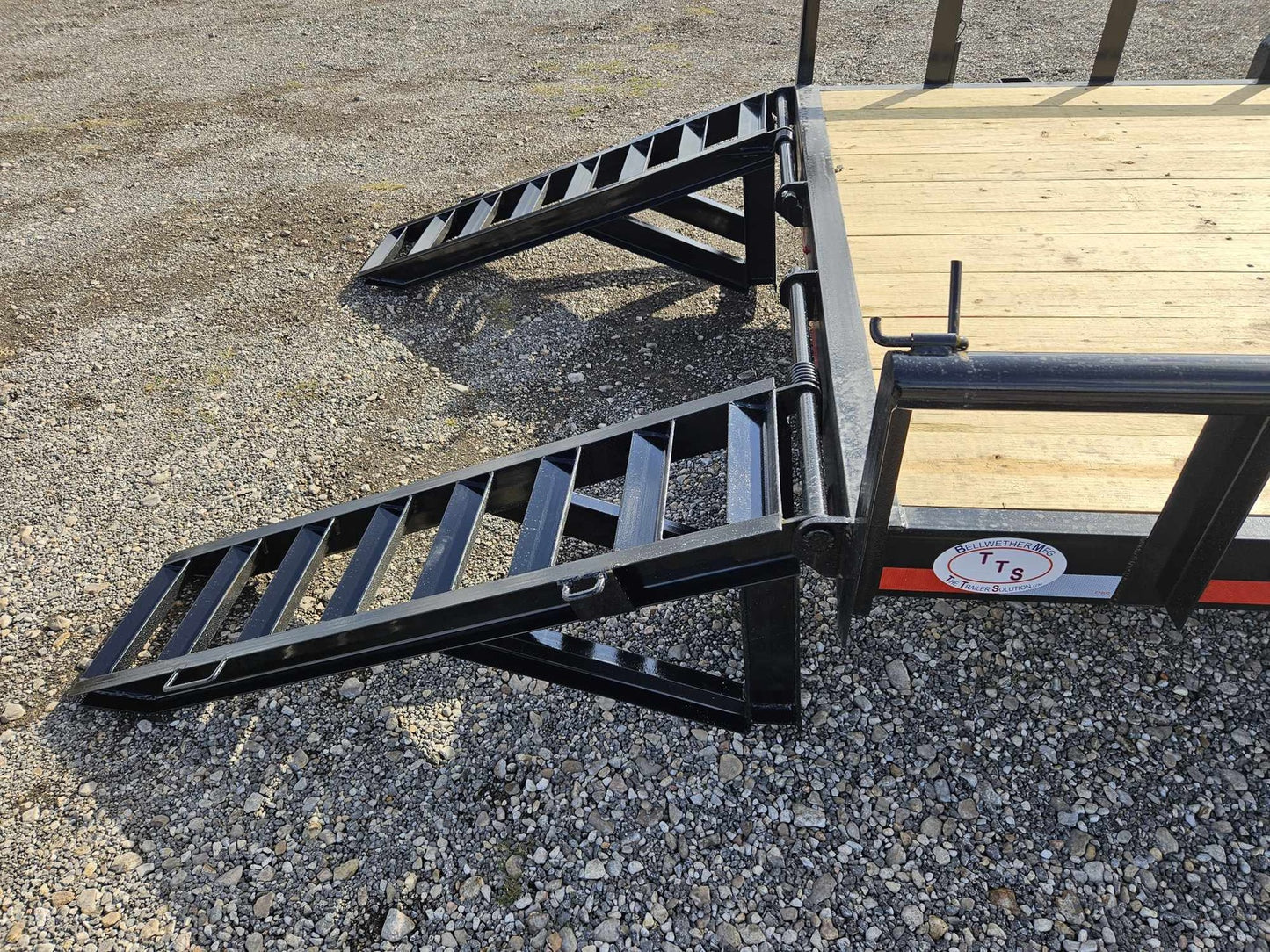 20' Heavy Pipe Rail Equipment Trailer - 8K Axles - Wide Ramps 004269 - Equipment Trailers - Stryker Dealership Group