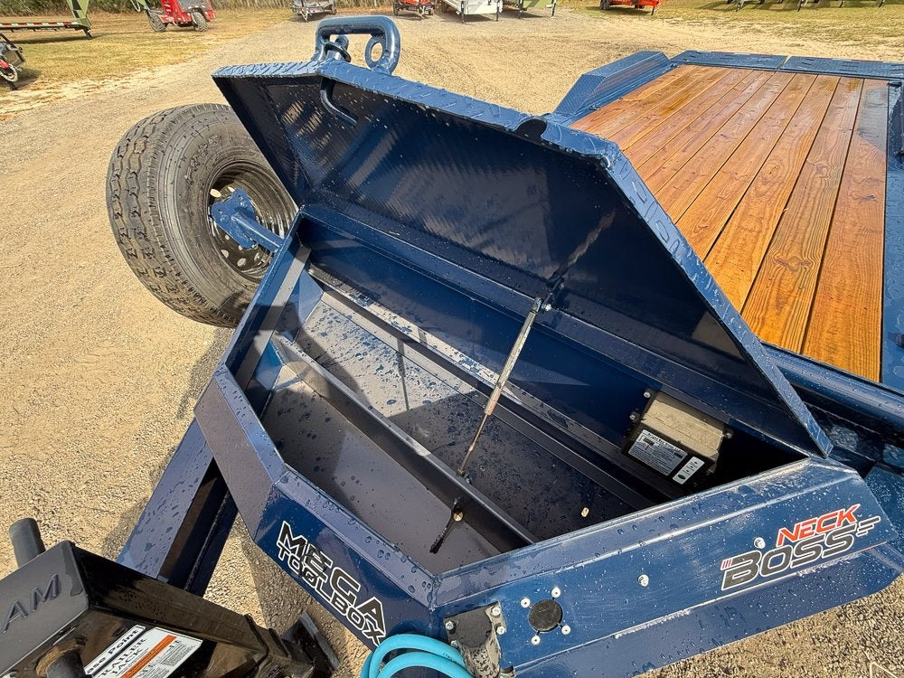 20' Horizon EHZ Bumper Pull Equipment Trailer Mega Ramps - (2) 7K Axles - Equipment Trailers - Stryker Dealership Group