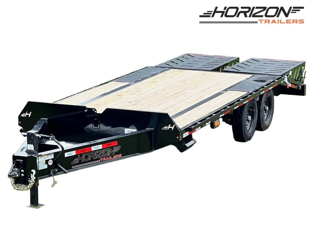 20' Horizon FTZ Bumper Pull Deckover Trailer Straight Deck - (2) 7k Axles - Bumper Pull Deckover/DO 7K SD - Stryker Dealership Group