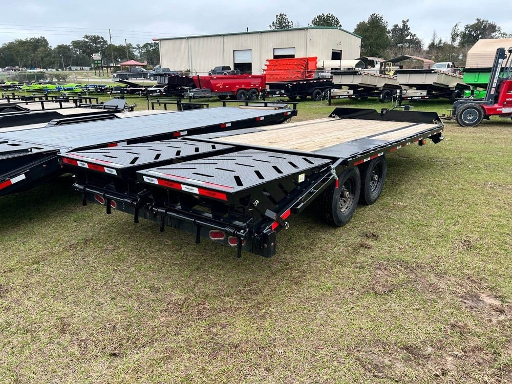 20' Horizon FTZ Bumper Pull Deckover Trailer Straight Deck - (2) 7k Axles - Bumper Pull Deckover/DO 7K SD - Stryker Dealership Group