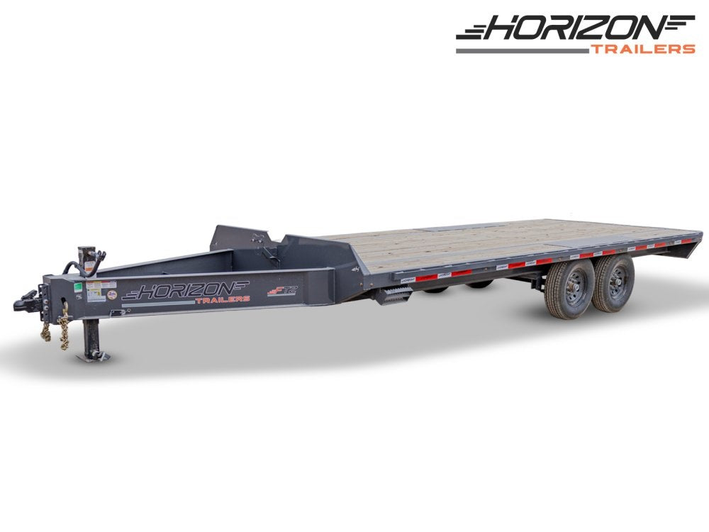 20' Horizon FTZ Bumper Pull Deckover Trailer Straight Deck - (2) 7k Axles - Bumper Pull Deckover/DO 7K SD - Stryker Dealership Group