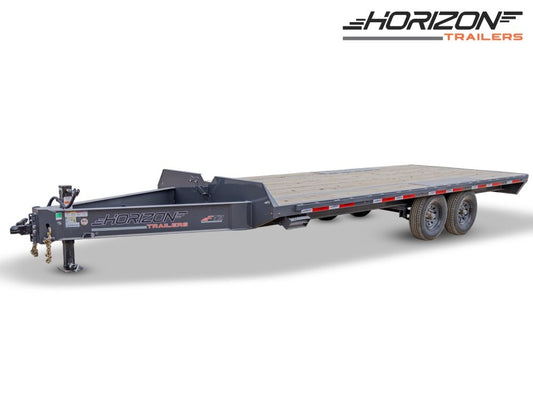20' Horizon FTZ Bumper Pull Deckover Trailer Straight Deck - (2) 7k Axles - Bumper Pull Deckover/DO 7K SD - Stryker Dealership Group