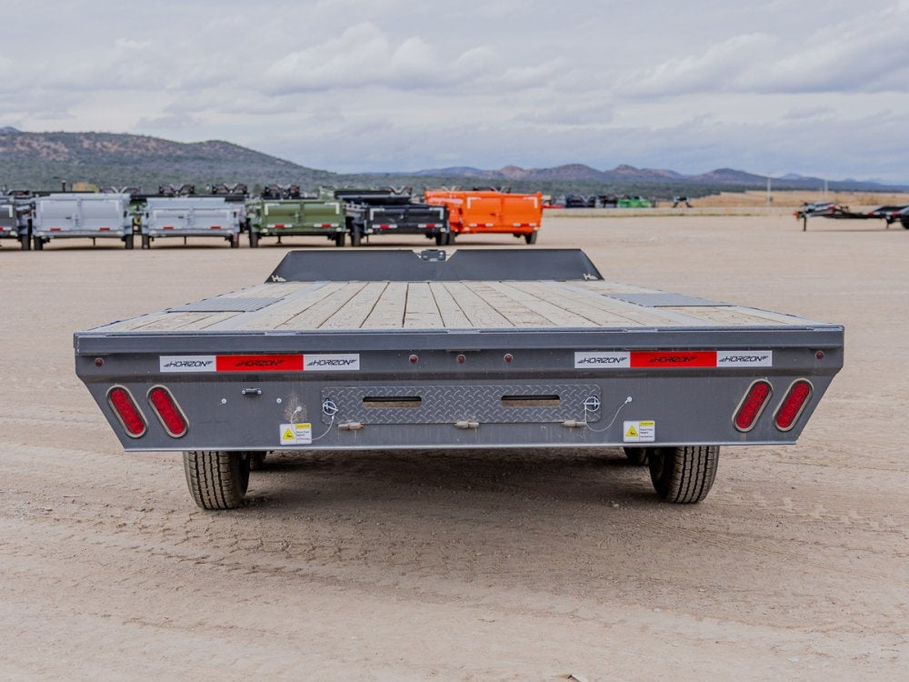 20' Horizon FTZ Bumper Pull Deckover Trailer Straight Deck - (2) 7k Axles - Bumper Pull Deckover/DO 7K SD - Stryker Dealership Group