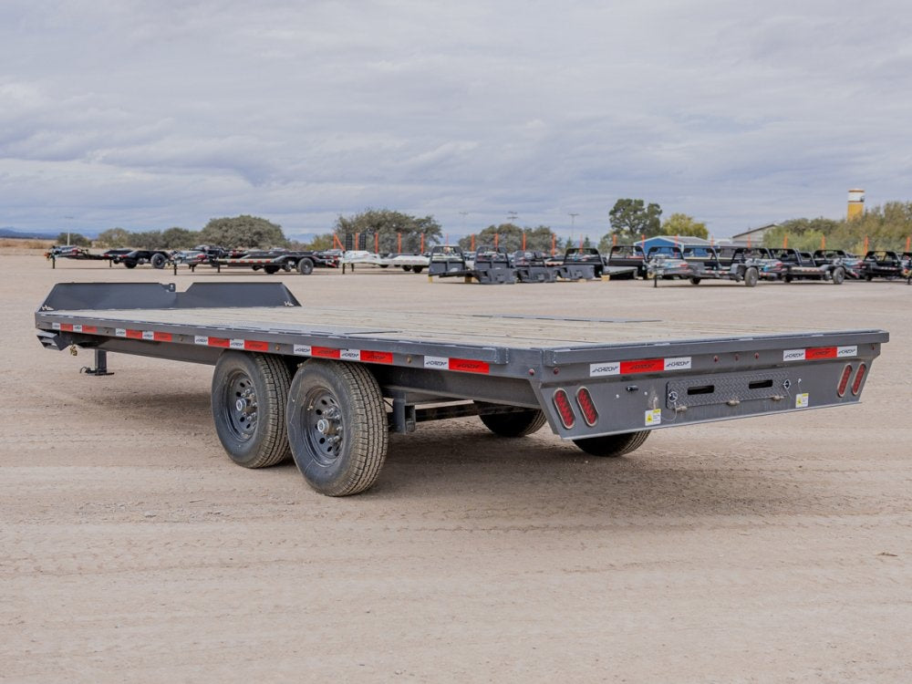 20' Horizon FTZ Bumper Pull Deckover Trailer Straight Deck - (2) 7k Axles - Bumper Pull Deckover/DO 7K SD - Stryker Dealership Group
