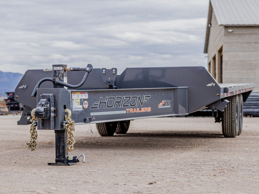 20' Horizon FTZ Bumper Pull Deckover Trailer Straight Deck - (2) 7k Axles - Bumper Pull Deckover/DO 7K SD - Stryker Dealership Group