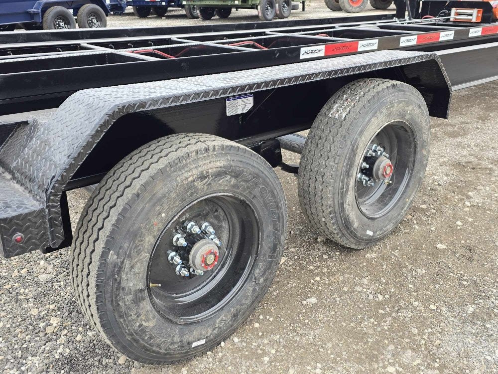 20' HRD GN Roll Off Base 2 - 10k Axles - 18 Ply Tires - 20' Gooseneck/Roll Off Base Trailer - Stryker Dealership Group