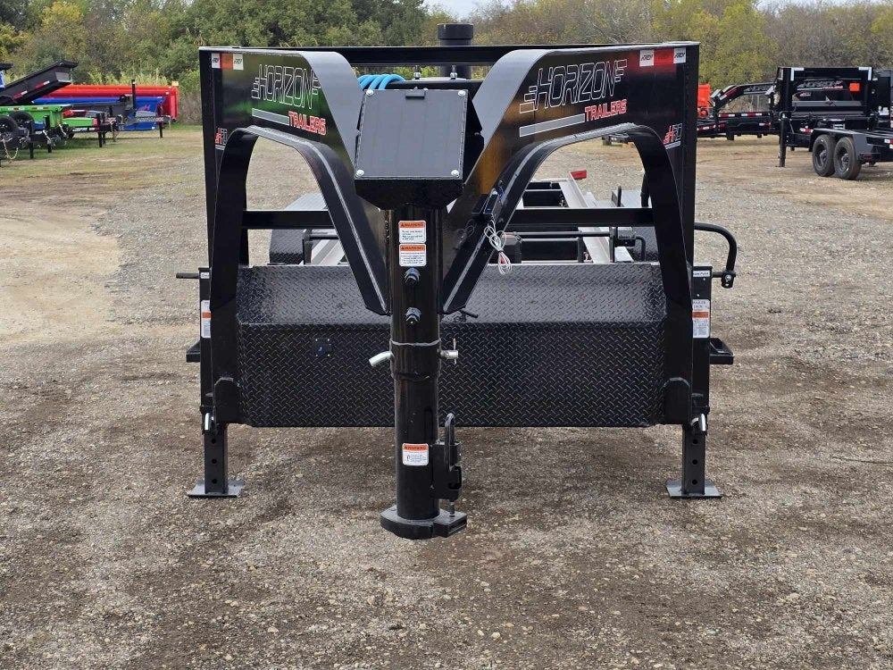 20' HRD GN Roll Off Base 2 - 10k Axles - 18 Ply Tires - 20' Gooseneck/Roll Off Base Trailer - Stryker Dealership Group