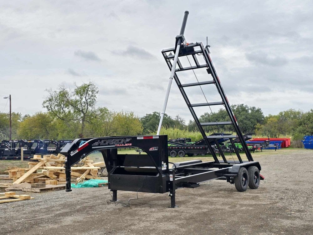 20' HRD GN Roll Off Base 2 - 10k Axles - 18 Ply Tires - 20' Gooseneck/Roll Off Base Trailer - Stryker Dealership Group