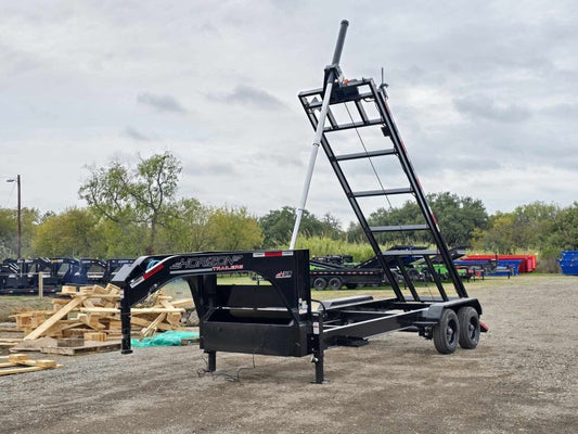20' HRD GN Roll Off Base 2 - 10k Axles - 18 Ply Tires - 20' Gooseneck/Roll Off Base Trailer - Stryker Dealership Group