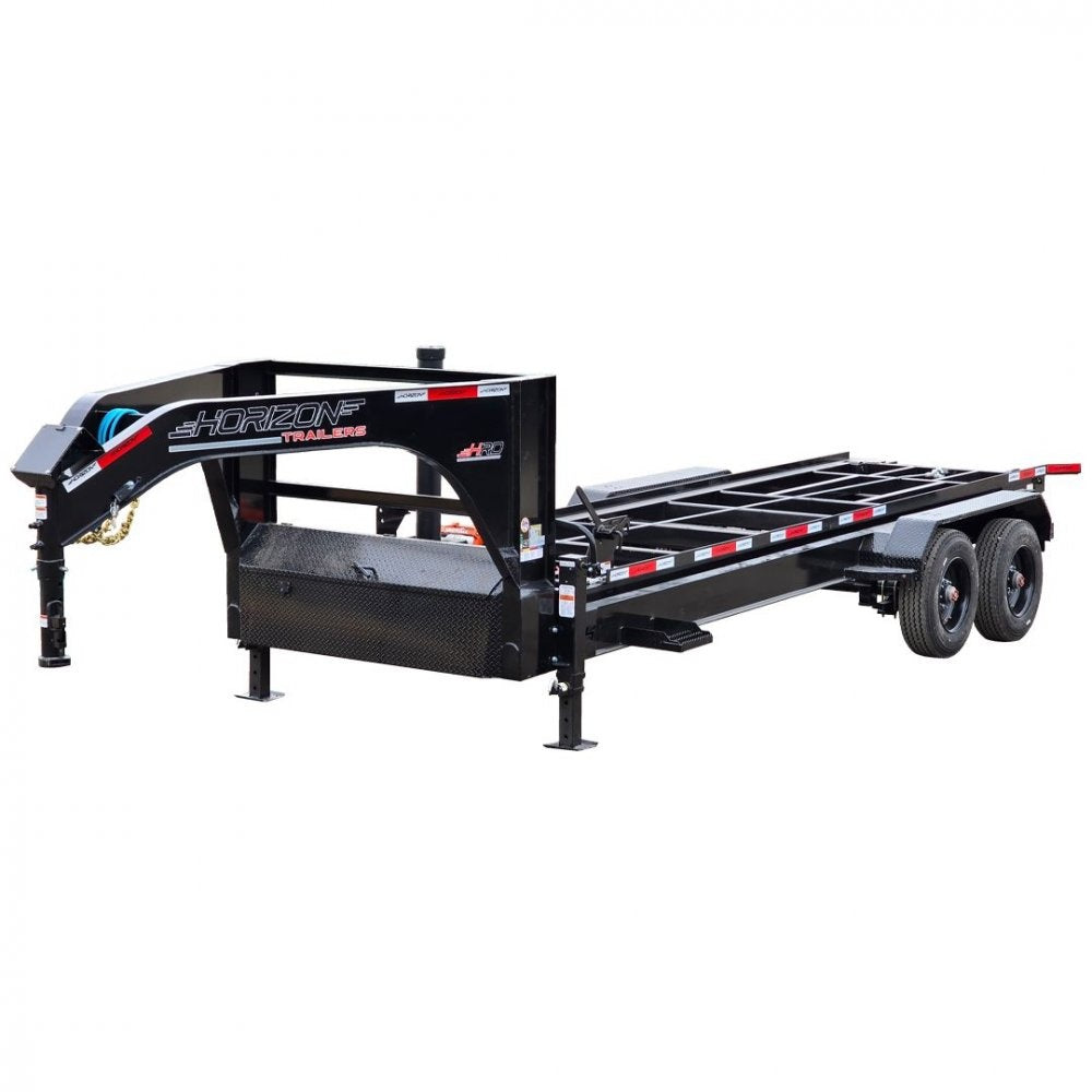 20' HRD GN Roll Off Base 2 - 10k Axles - 18 Ply Tires - 20' Gooseneck/Roll Off Base Trailer - Stryker Dealership Group