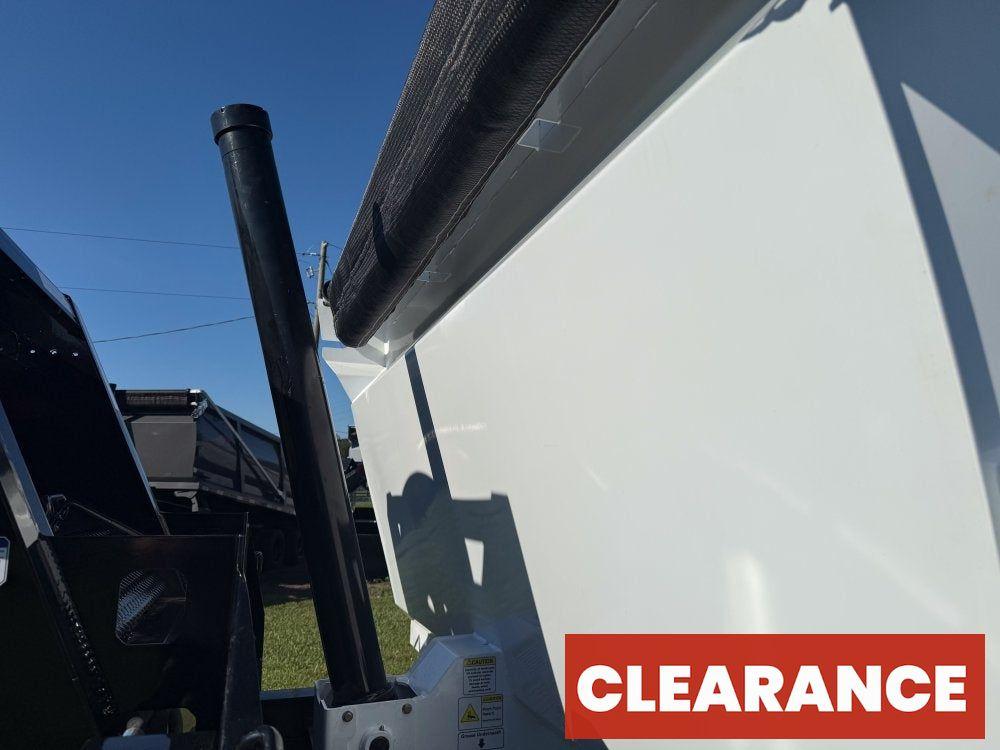 20' HZH GN Dump Trailer w/ 4' Walls (2) 10k Axles, 3-Way Door, Hydraulic Jacks - Gooseneck Dump - Dump Trailers - Stryker Dealership Group