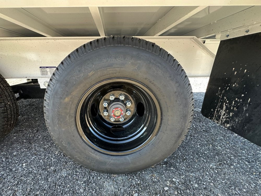 20' HZH GN Dump Trailer w/ 4' Walls (2) 10k Axles, 3-Way Door, Hydraulic Jacks, Tarp - Dump Trailers/Dump Trailers - Stryker Dealership Group