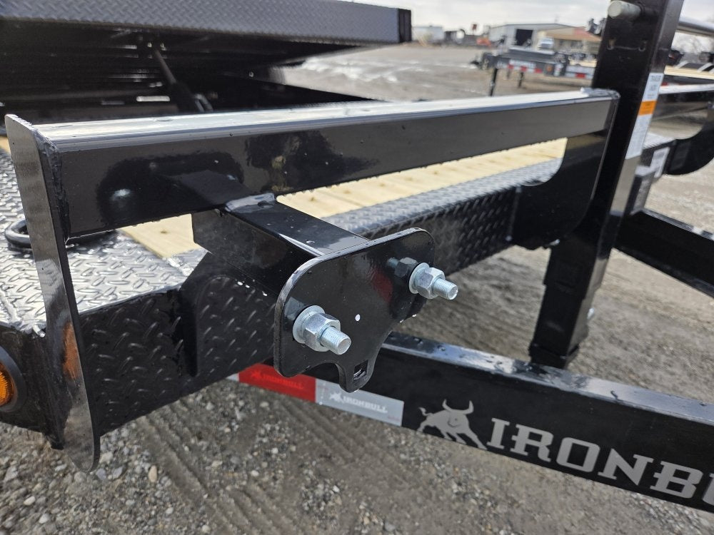 20' Iron Bull TLB Bumper Pull Equipment Tilt Trailer - (2) 7,000 lb Axles - Equipment Tilt - Equipment Trailers - Stryker Dealership Group