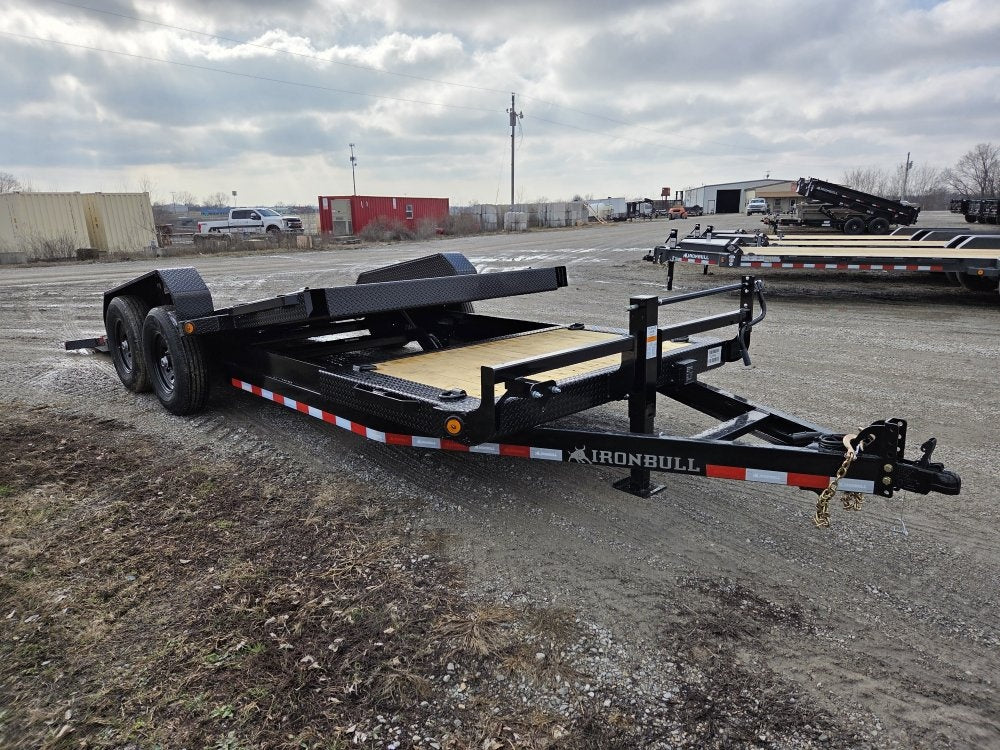 20' Iron Bull TLB Bumper Pull Equipment Tilt Trailer - (2) 7,000 lb Axles - Equipment Tilt - Equipment Trailers - Stryker Dealership Group