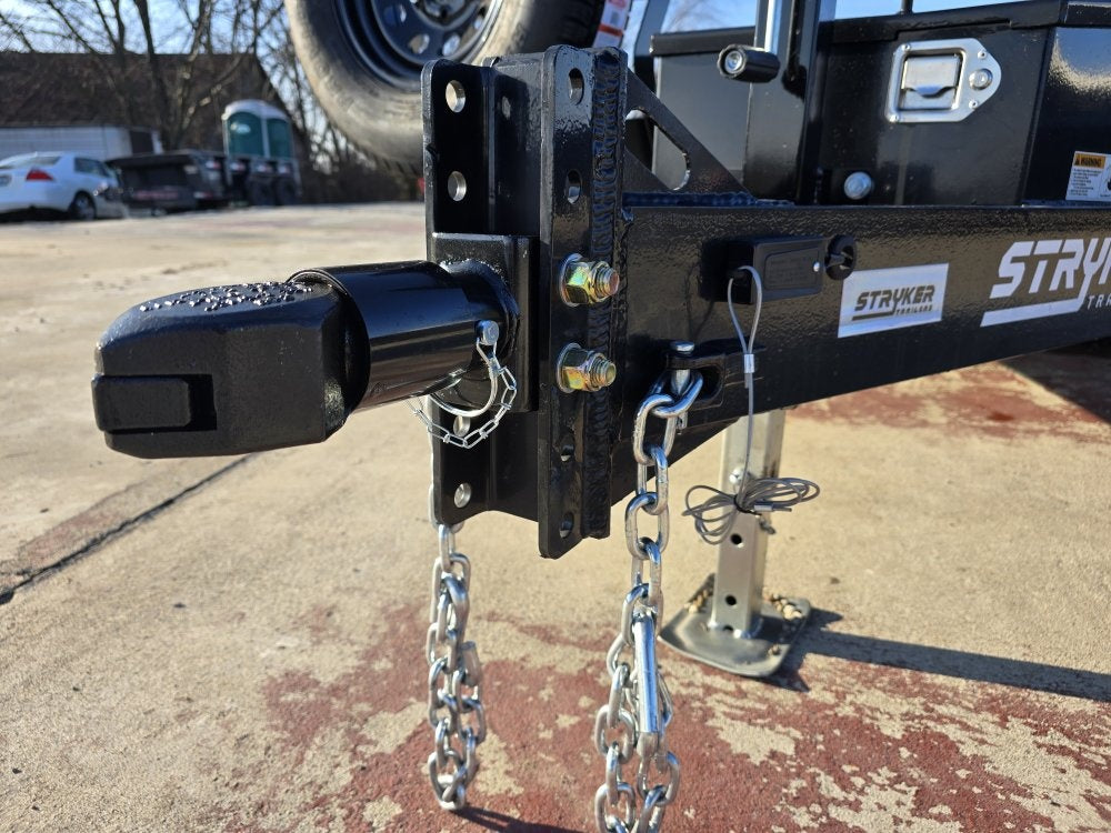 20' Stryker Car Hauler 10K GVWR 83' Wide (2) 5.2qK Axles - Single Car Trailers - Stryker Dealership Group