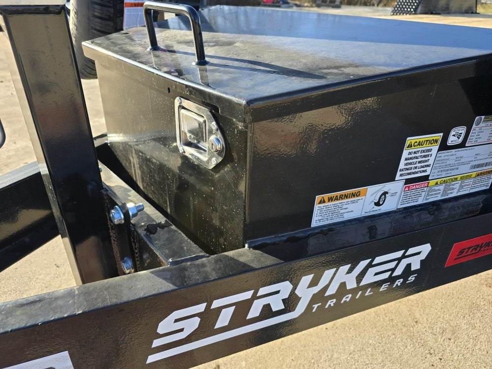 20' Stryker Car Hauler 10K GVWR 83' Wide (2) 5.2qK Axles - Single Car Trailers - Stryker Dealership Group