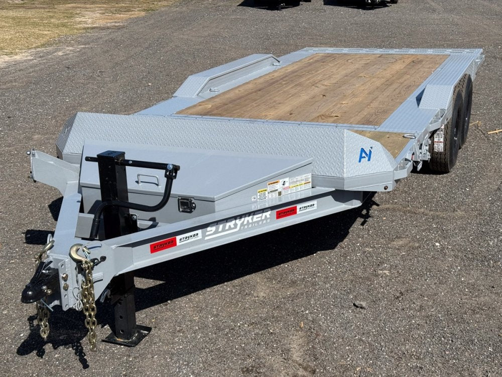 20' Tilt Trailer Drive Over Fenders, 7K Axles - Equipment Tilt - Equipment Trailers - Stryker Dealership Group