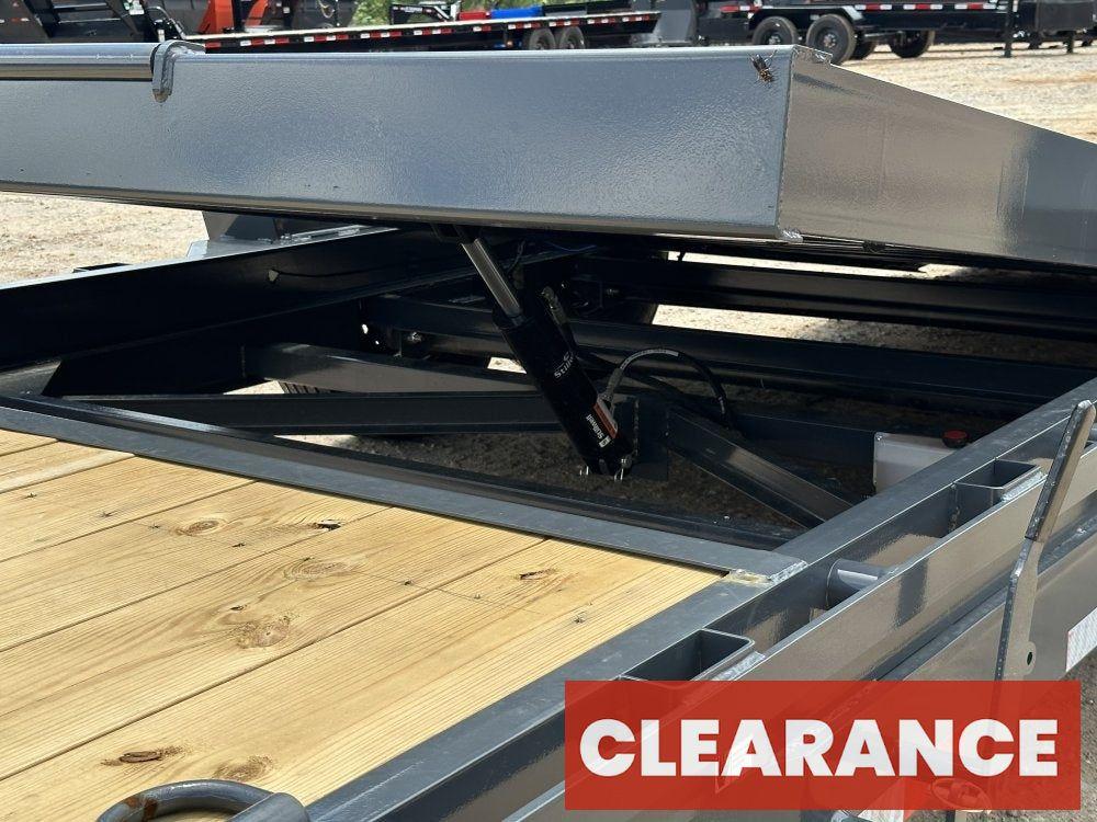 20' Tilt Trailer Lamar (2) 7K Axles 14K GVWR 10K Payload - Equipment Tilt - Stryker Dealership Group