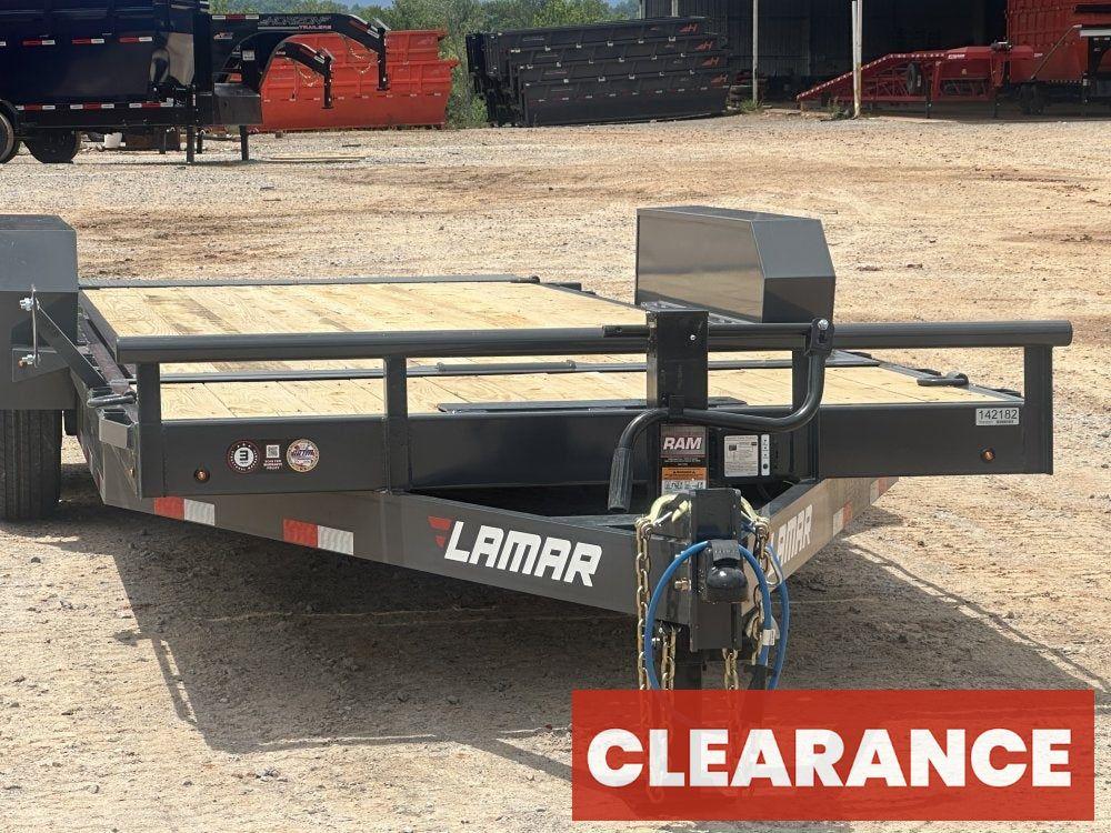 20' Tilt Trailer Lamar (2) 7K Axles 14K GVWR 10K Payload - Equipment Tilt - Stryker Dealership Group
