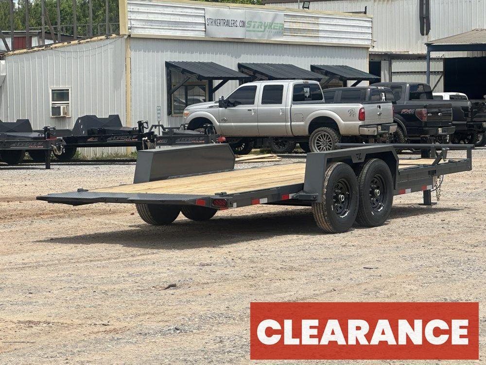 20' Tilt Trailer Lamar (2) 7K Axles 14K GVWR 10K Payload - Equipment Tilt - Stryker Dealership Group