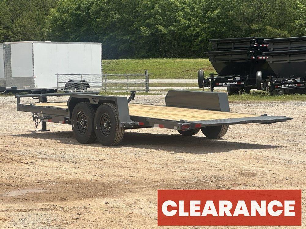 20' Tilt Trailer Lamar (2) 7K Axles 14K GVWR 10K Payload - Equipment Tilt - Stryker Dealership Group