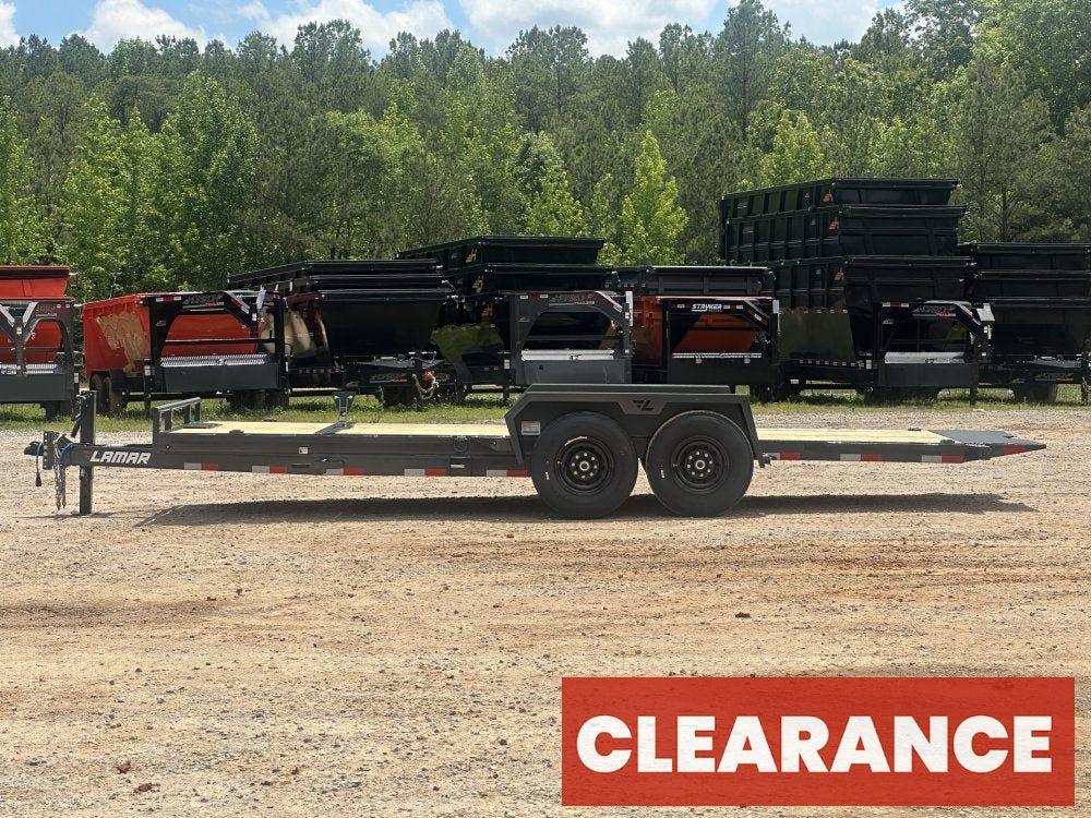 20' Tilt Trailer Lamar (2) 7K Axles 14K GVWR 10K Payload - Equipment Tilt - Stryker Dealership Group