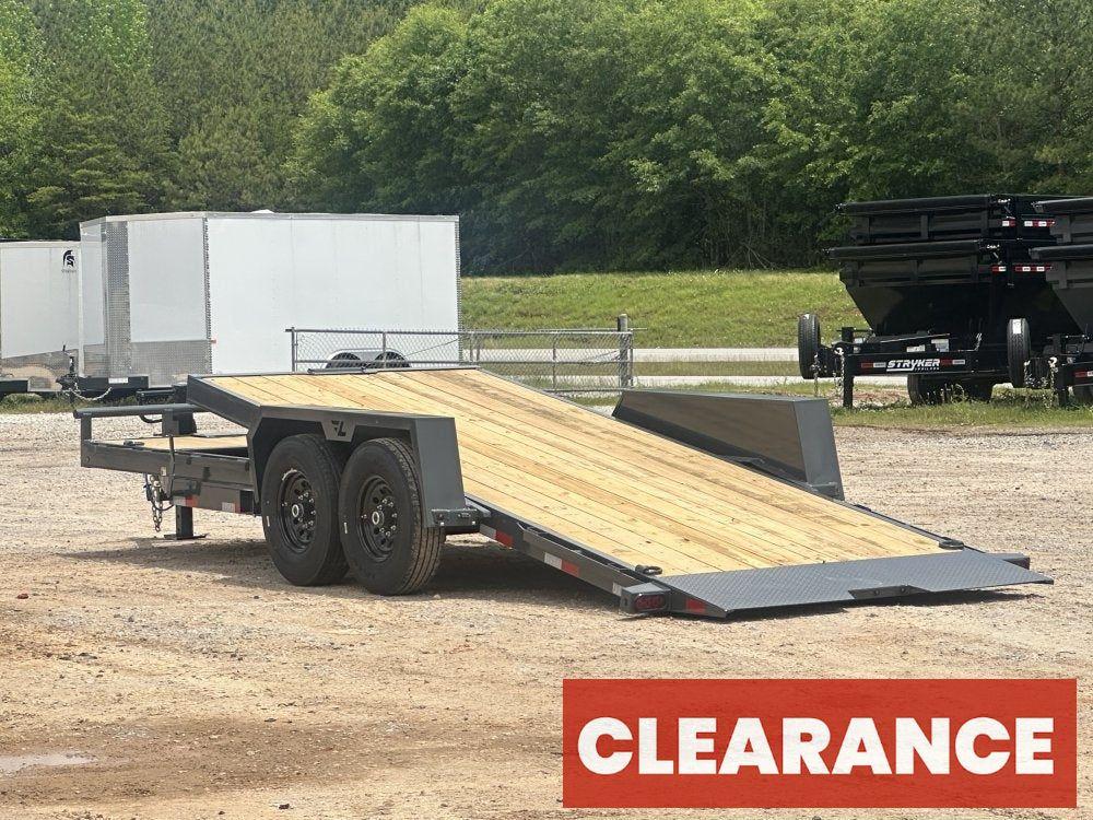 20' Tilt Trailer Lamar (2) 7K Axles 14K GVWR 10K Payload - Equipment Tilt - Stryker Dealership Group