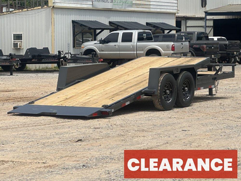 20' Tilt Trailer Lamar (2) 7K Axles 14K GVWR 10K Payload - Equipment Tilt - Stryker Dealership Group