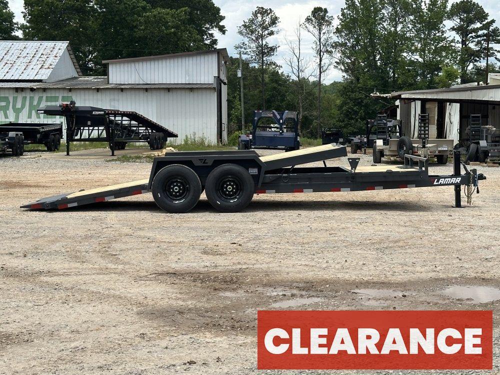 20' Tilt Trailer Lamar (2) 7K Axles 14K GVWR 10K Payload - Equipment Tilt - Stryker Dealership Group