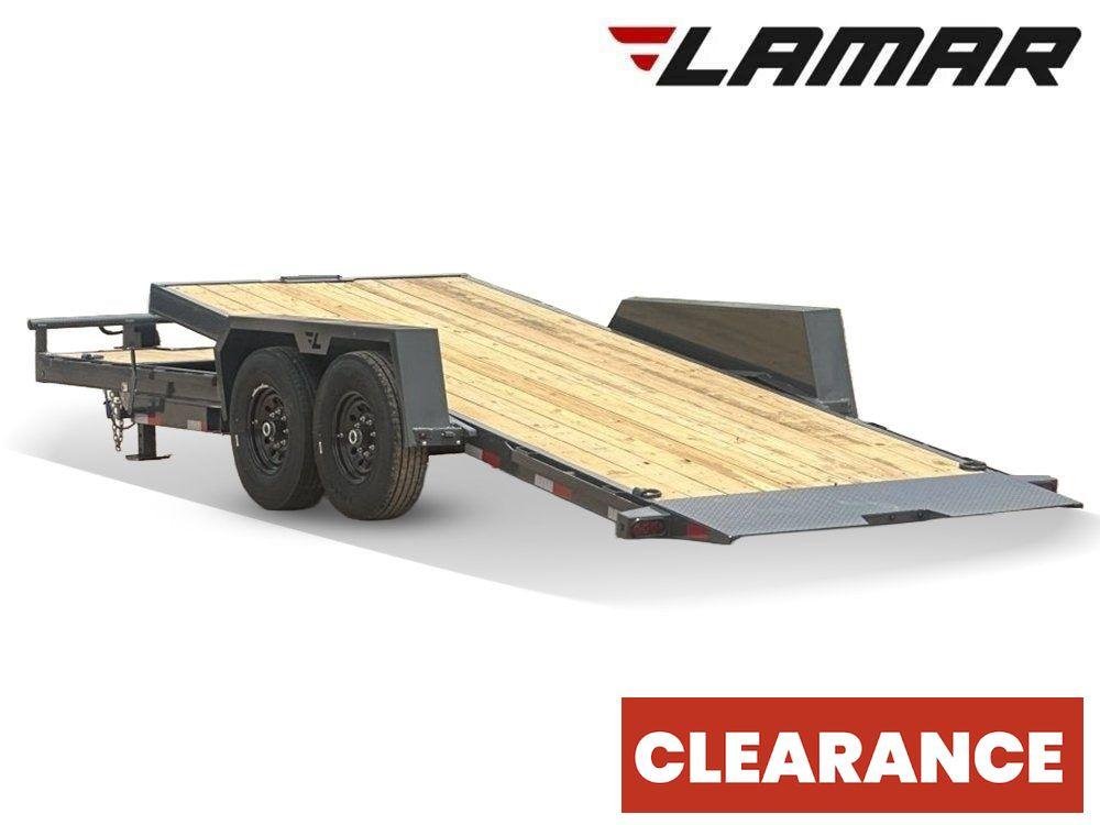 20' Tilt Trailer Lamar (2) 7K Axles 14K GVWR 10K Payload - Equipment Tilt - Equipment Trailers - Stryker Dealership Group