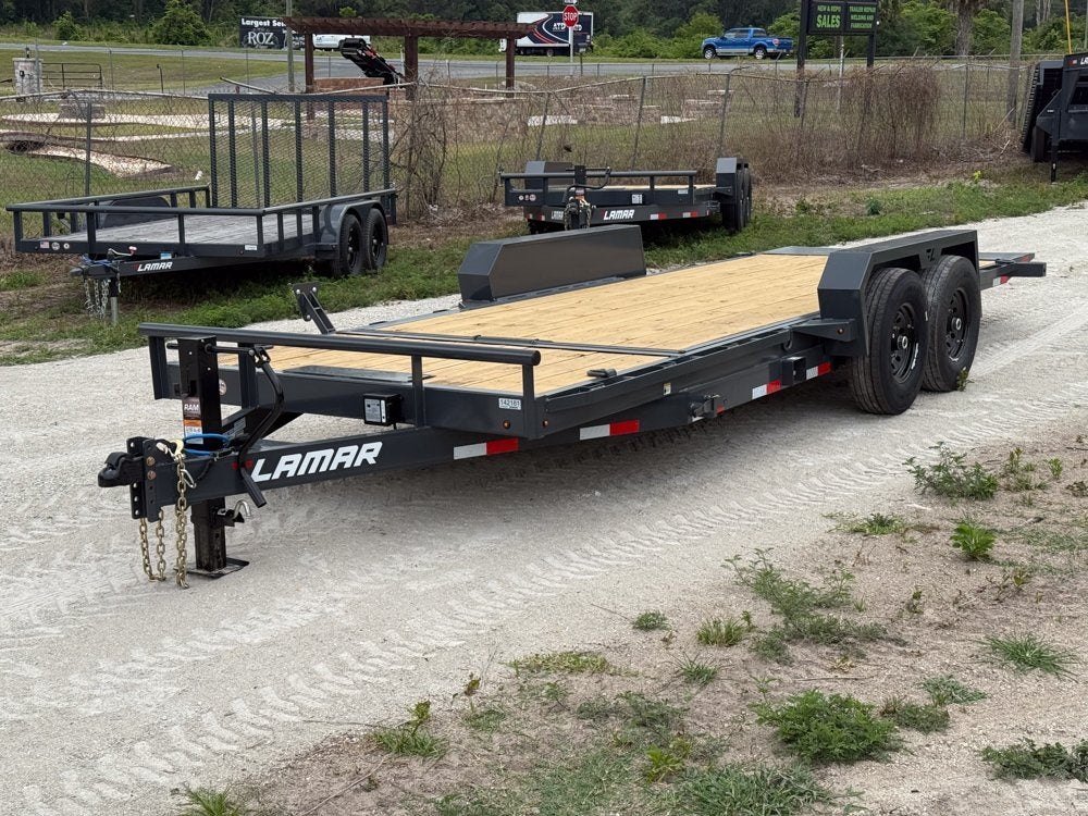 20' Tilt Trailer Lamar (2) 7K Axles 14K GVWR 10K Payload - Equipment Tilt - Stryker Dealership Group