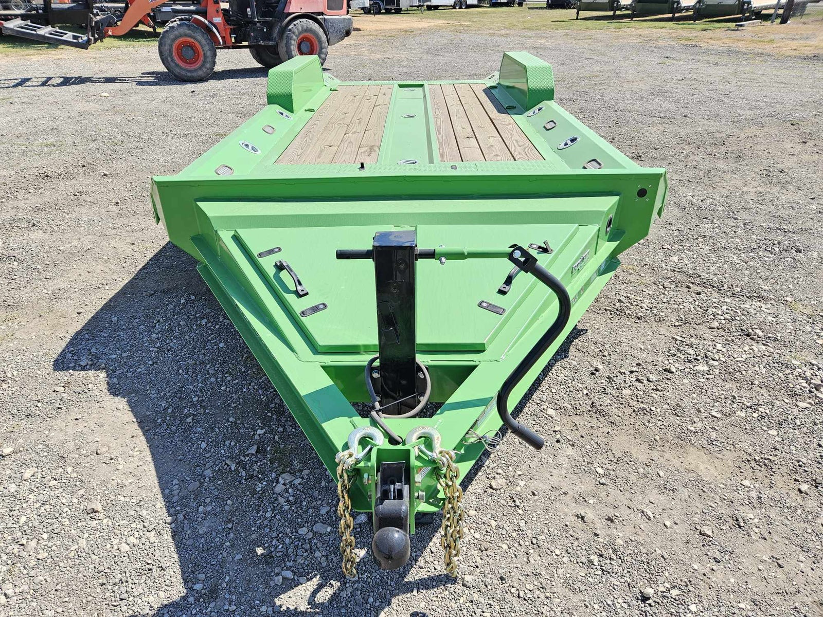 20' WMX Equipment Trailer (2) 7k Torsion Axles - Green 112982 - Equipment Trailers - Stryker Dealership Group