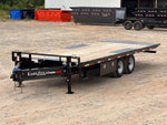 22' Bumper Pull Tilt Deckover Trailer - 7k Axles 48086 - Stryker Dealership Group