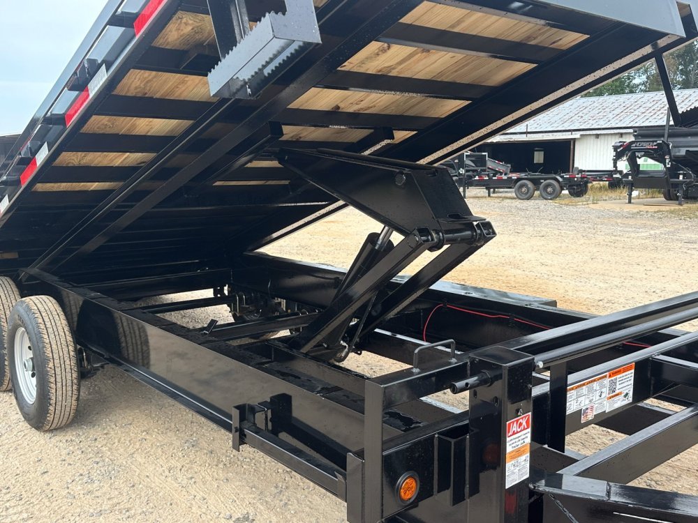 22' Bumper Pull Tilt Deckover Trailer - 7k Axles 48086 - Stryker Dealership Group