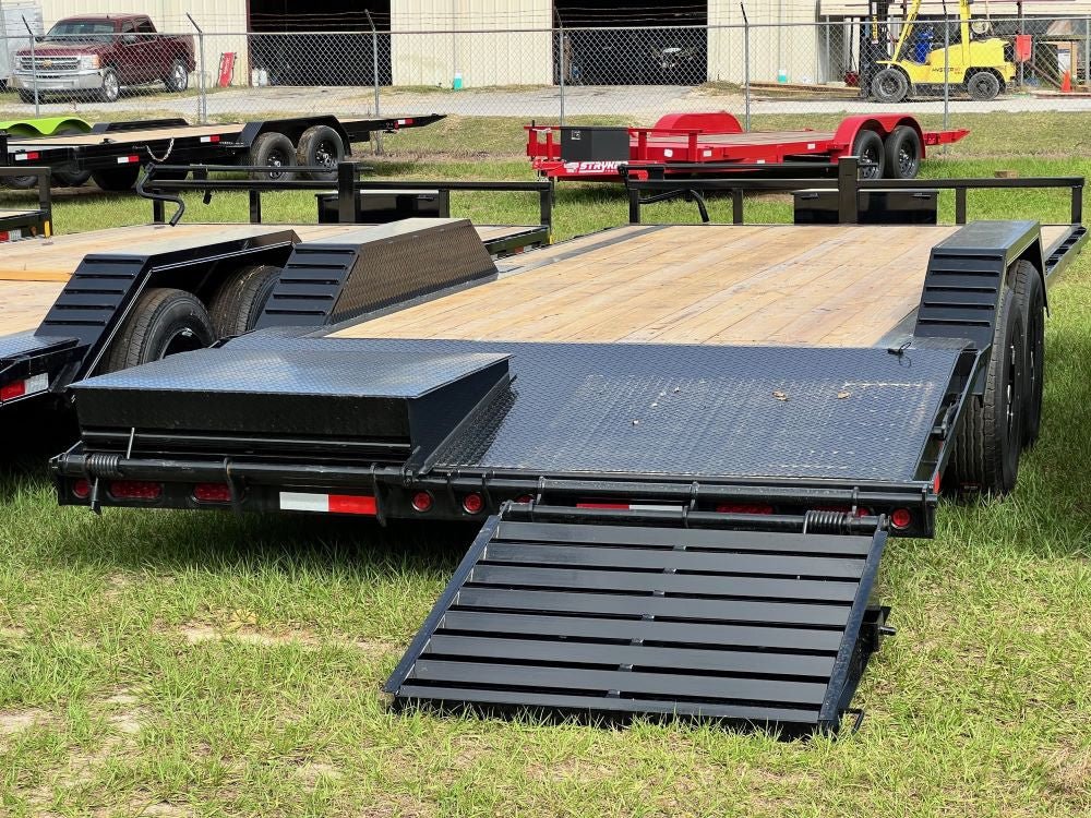 22' Equipment Trailer 14k GVWR Mega Ramps - Stryker Dealership Group