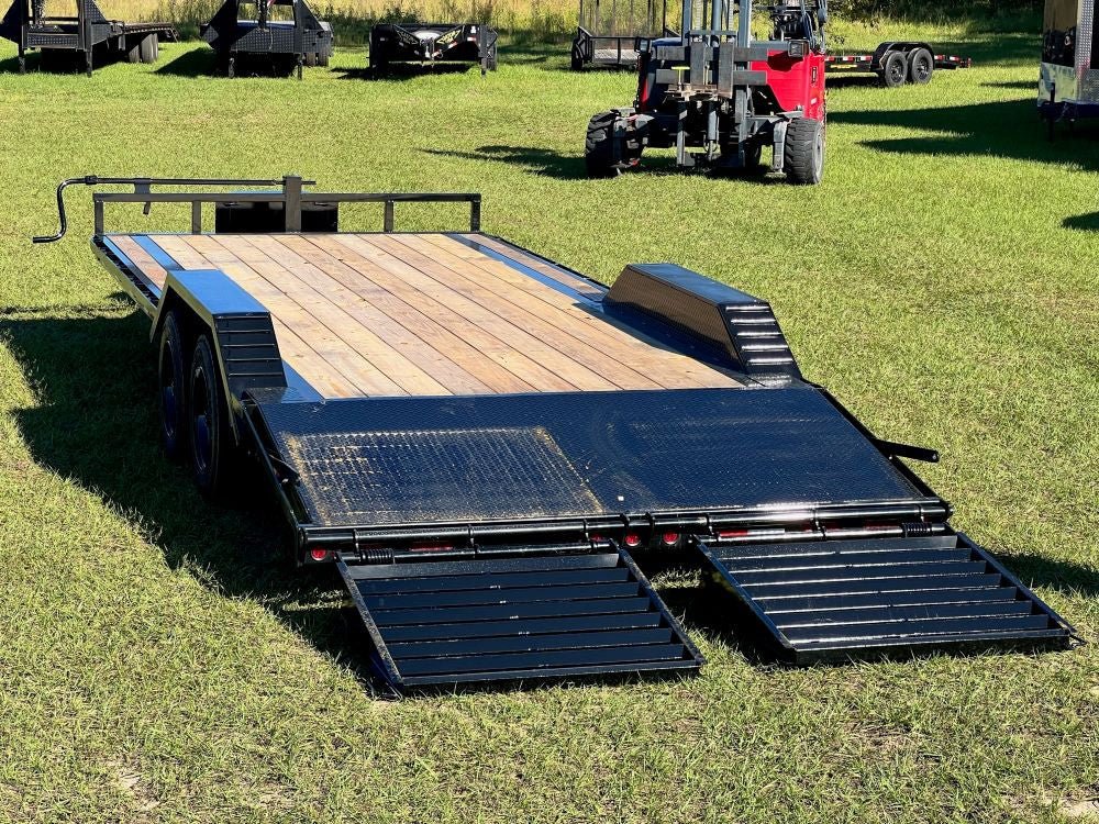 22' Equipment Trailer 16k GVWR Mega Ramps - Stryker Dealership Group