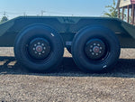 22' HEH Equipment Trailer (2) 10K Axles, Drive Over Fenders, 3' Dove W/ Mountain Ramps 12511 - Stryker Dealership Group