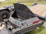 22' HEH Equipment Trailer 82" Wide, W/ 3' Dove W/ Mountain Ramps 014753 - Stryker Dealership Group