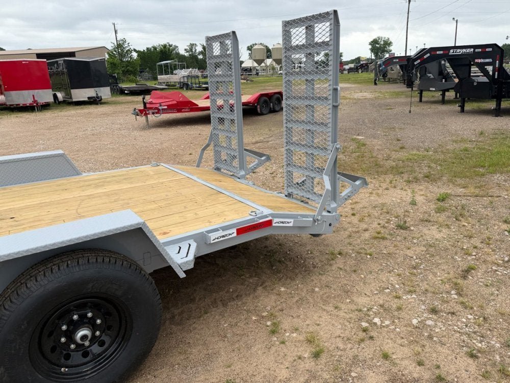 22' Horizon ECZ Bumper Pull Equipment Trailer - (2) 7K Axles 016263 - Stryker Dealership Group