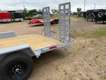 22' Horizon ECZ Bumper Pull Equipment Trailer - (2) 7K Axles 016263 - Stryker Dealership Group