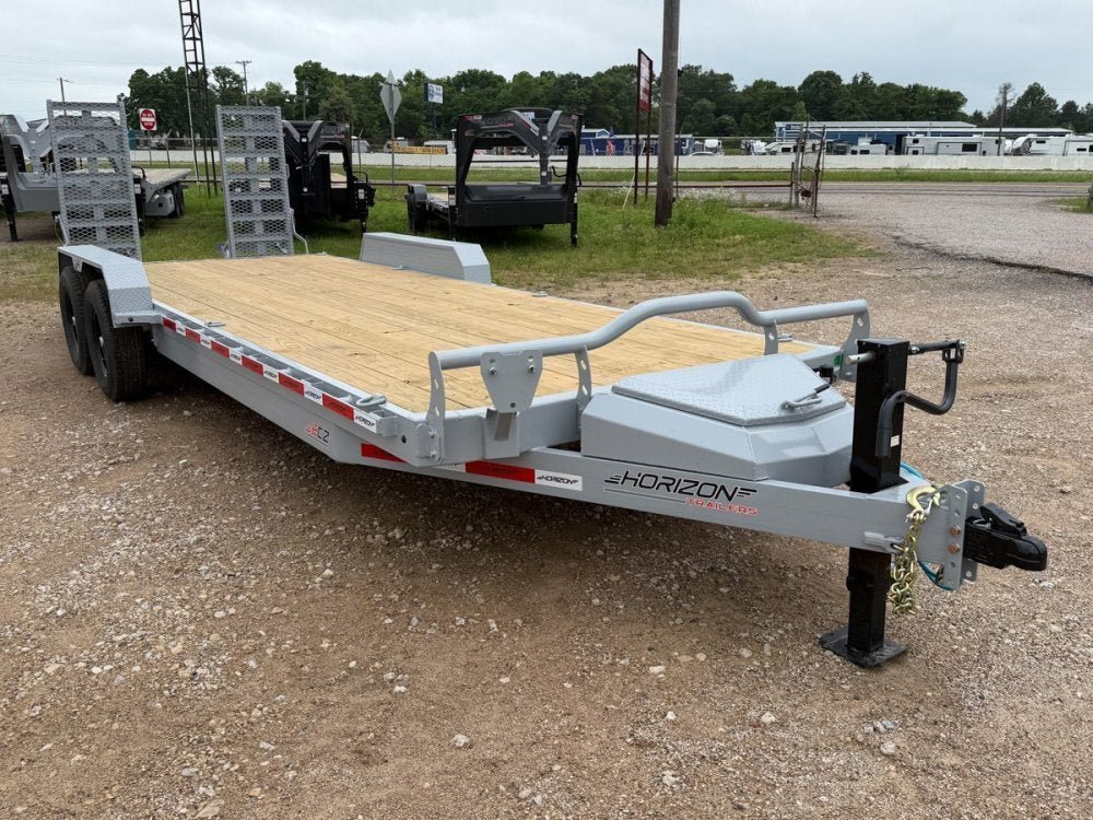 22' Horizon ECZ Bumper Pull Equipment Trailer - (2) 7K Axles 016263 - Stryker Dealership Group