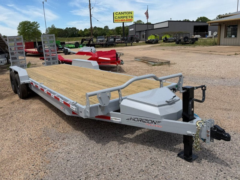 22' Horizon ECZ Bumper Pull Equipment Trailer - (2) 7K Axles 016263 - Stryker Dealership Group