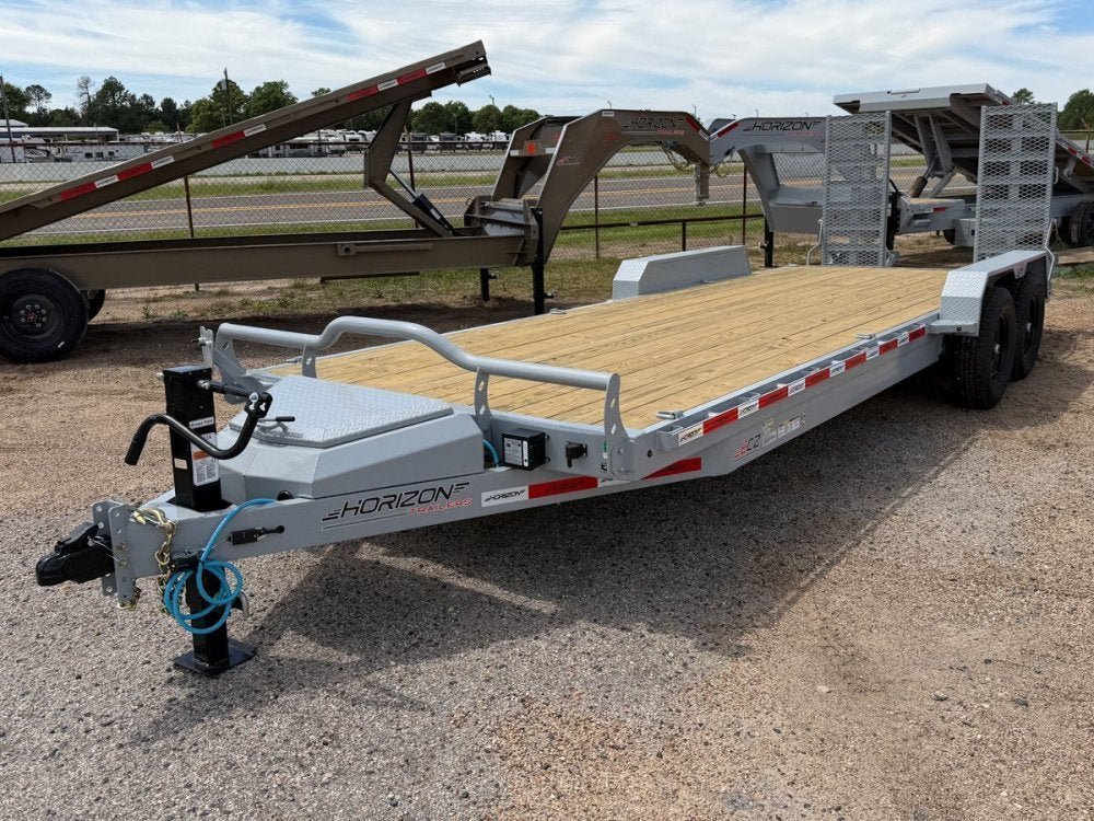 22' Horizon ECZ Bumper Pull Equipment Trailer - (2) 7K Axles 016263 - Stryker Dealership Group
